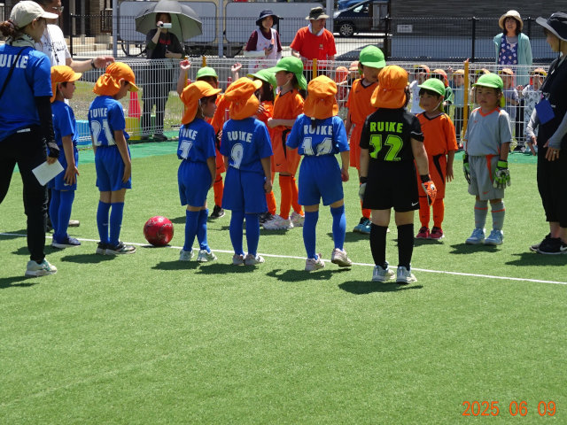 ほうりん保育園 三園サッカー交流試合