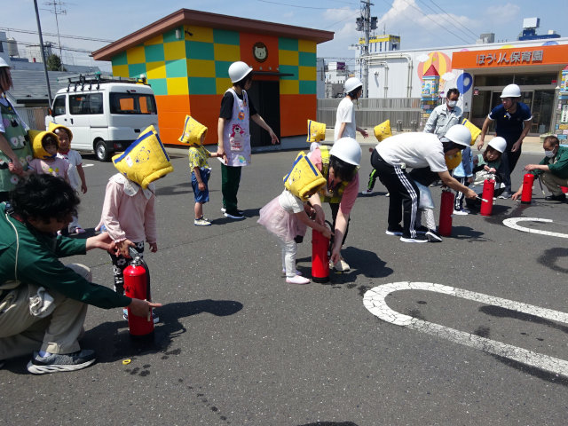 ほうりん保育園 総合防災訓練